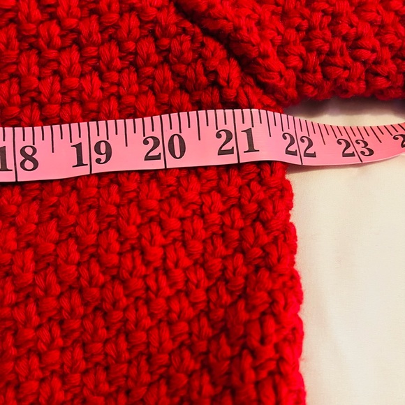 NWT Frances Valentine Angie Cardi Coat in Red -M - Picture 8 of 12